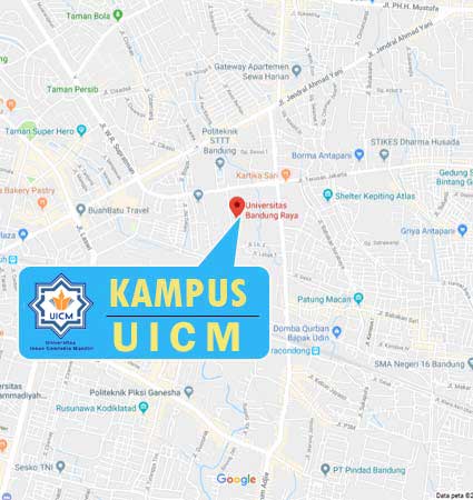 Peta & Lokasi Kampus Universitas Insan Cendekia Mandiri (Universitas Bandung Raya) Nomor